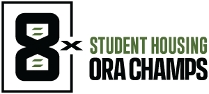 8 x Student Housing ORA Champs